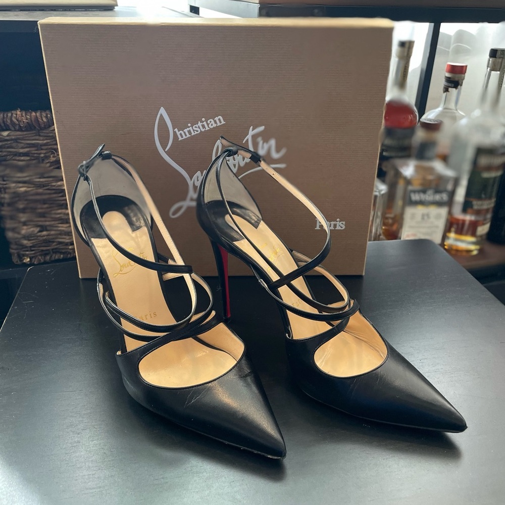 Christian Louboutin Crossfliketa Heels